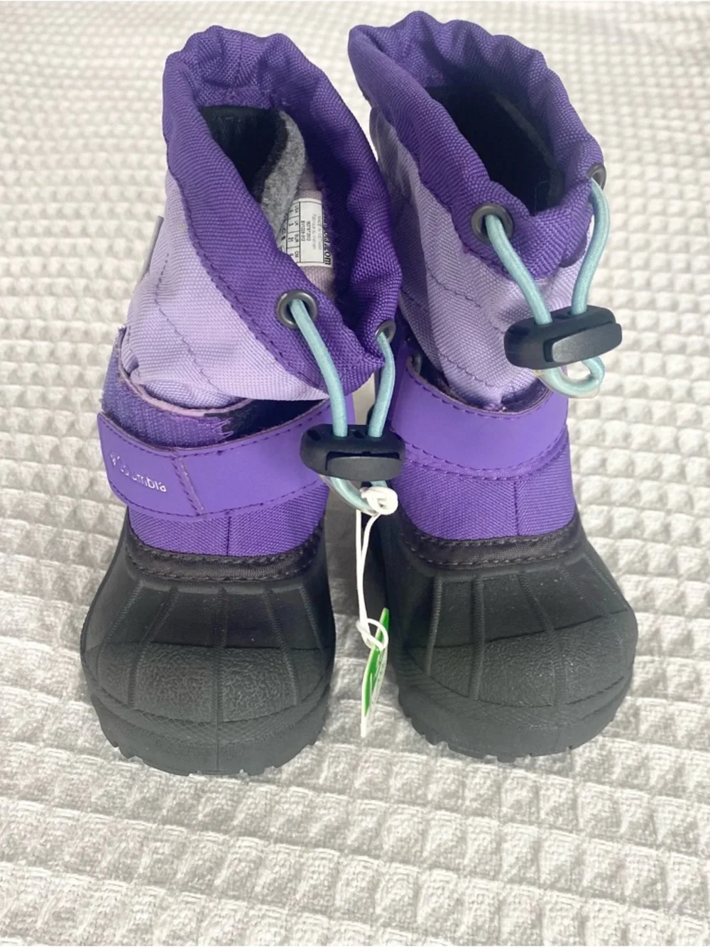 Columbia Purple and Lavender Kids Winter Boots size 4
